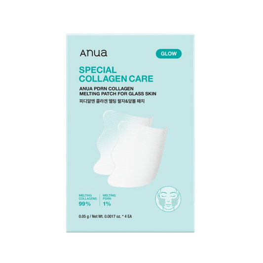 Anua PDRN Collagen Melting Patch for Glass Skin (Forehead & Smile Line) - 4EA