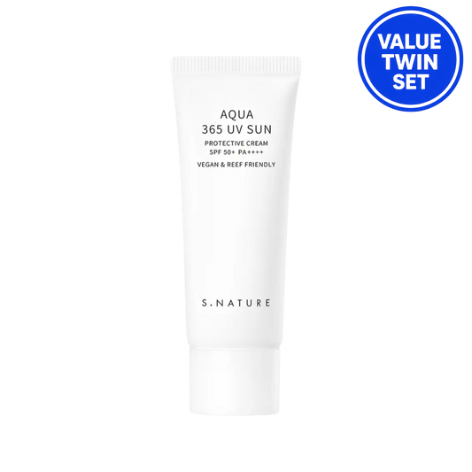 S.NATURE Aqua 365 UV Sun Cream SPF50+ PA++++ 40ml + 40ml (Double Set)