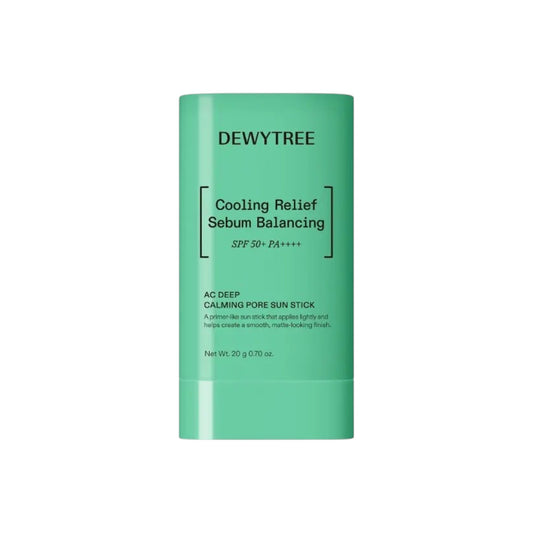 DEWYTREE Cooling Relief Sebum Balancing AC Deep Calming Pore Sun Stick SPF50+ PA++++ 20g