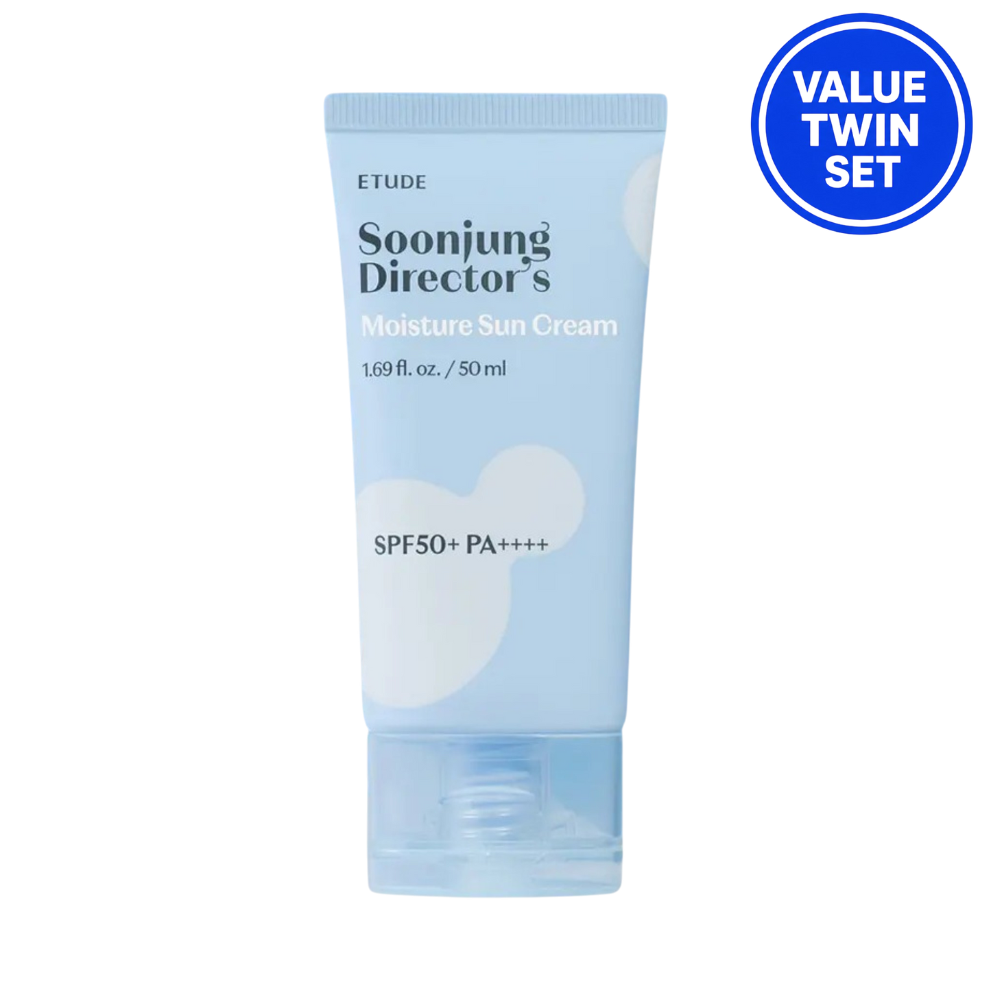 ETUDE Soonjung Director's Moisture Sun Cream SPF50+ PA++++ 50ml + 50ml (Twin Set)