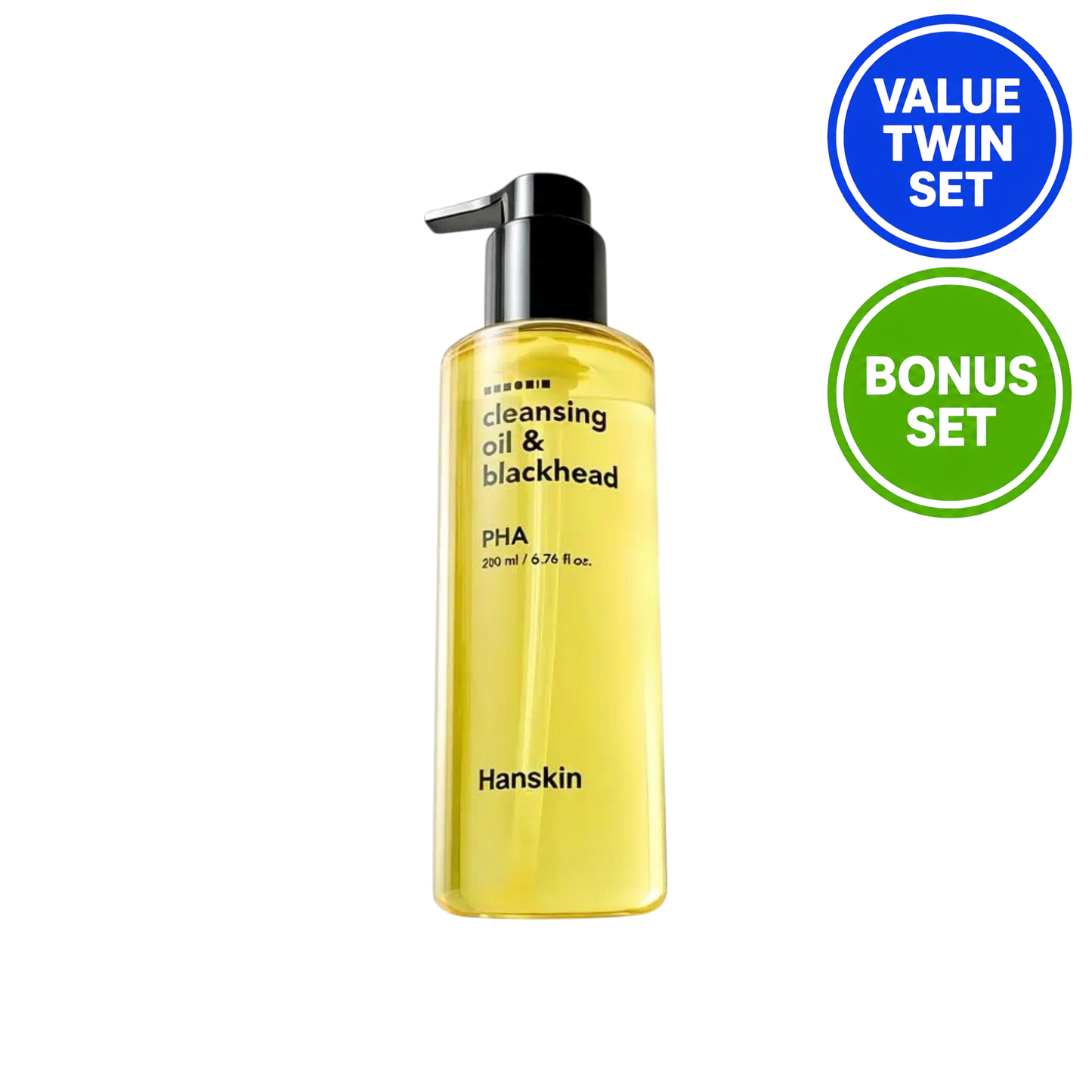 HANSKIN Cleansing Oil & Blackhead PHA Double Set 200ml  + 200ml (+ 30ml Bonus)