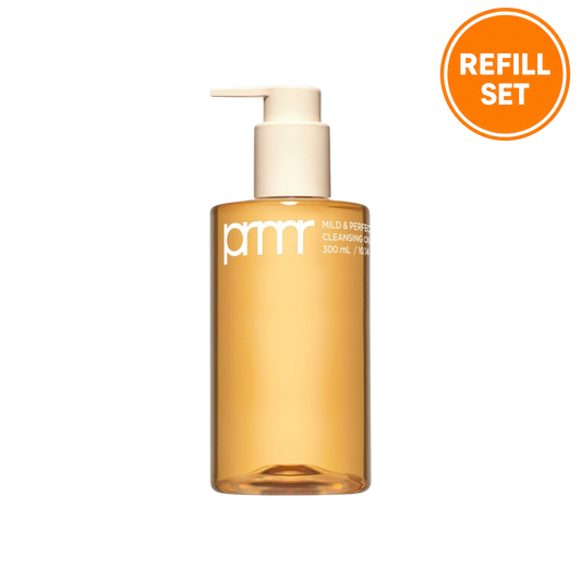 PRIMERA Mild & Perfect Cleansing Oil To Foam 200ml + 200ml Refill Set