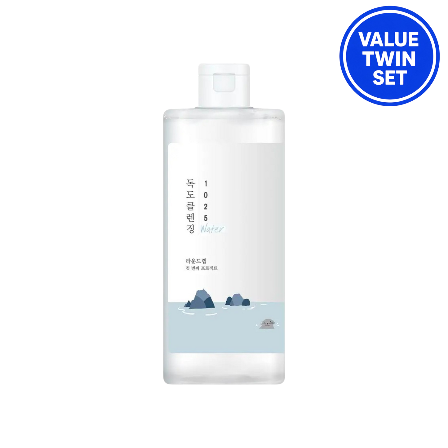 ROUND LAB 1025 Dokdo Cleansing Water 400ml+400ml (Twin Set)