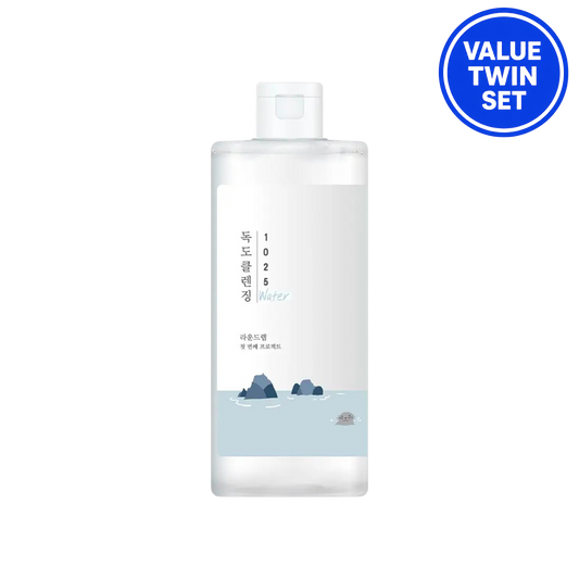ROUND LAB 1025 Dokdo Cleansing Water 400ml+400ml (Twin Set)