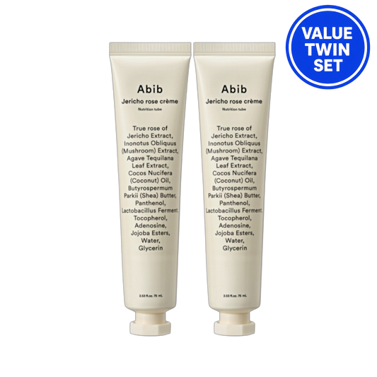 Abib Jericho Rose Cream Nutrition Tube 75ml + 75ml (Value Twin Set)