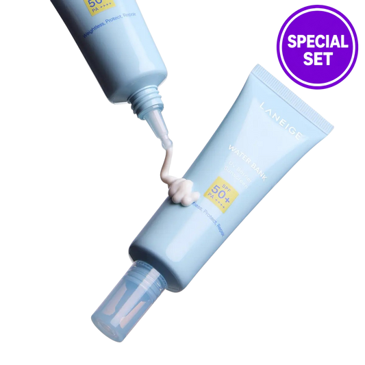 LANEIGE Water Bank UV Barrier Sunscreen SPF50+ PA++++ 50ml+25ml Special Set