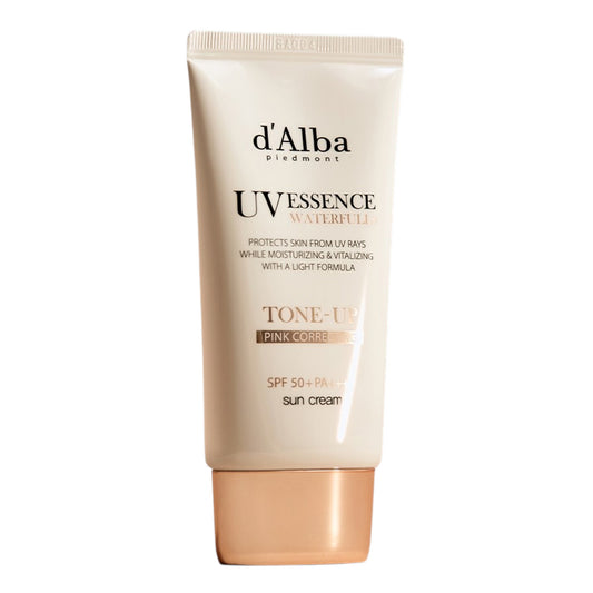 d'Alba Tone-Up Pink Correction Sun Cream SPF50+ PA++++ 50ml
