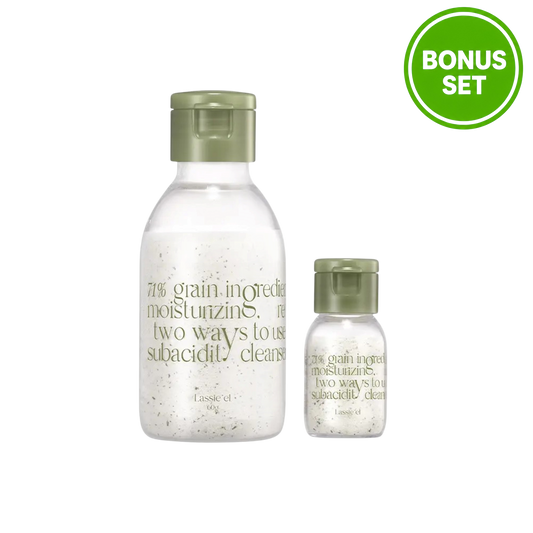 LASSIE'EL Enzyme Oat Scrub Powder Wash 60g + 10g Miniature Bonus Set