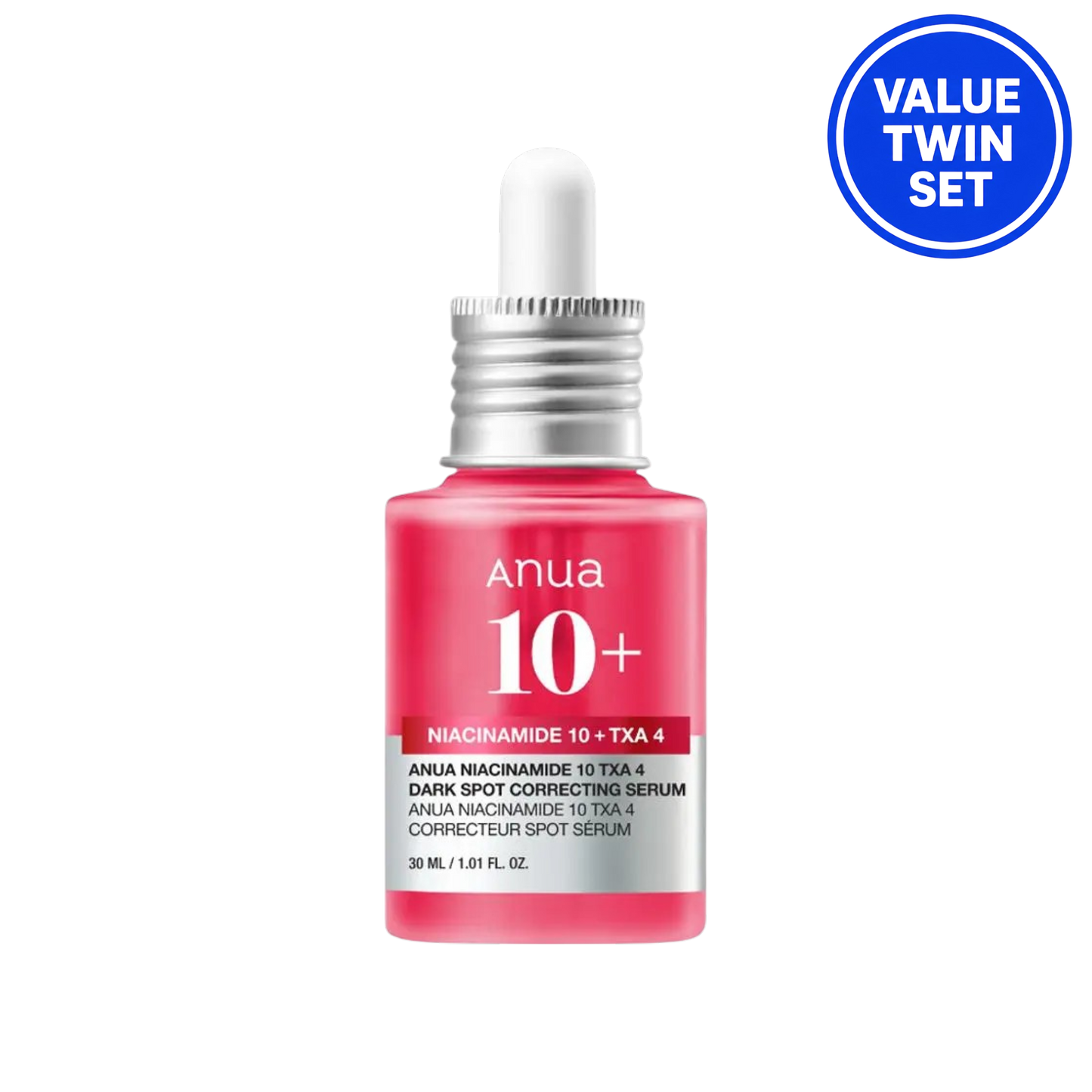ANUA Niacinamide 10 + TXA 4 Dark Spot Correcting Serum 30ml + 30ml Twin Value Set
