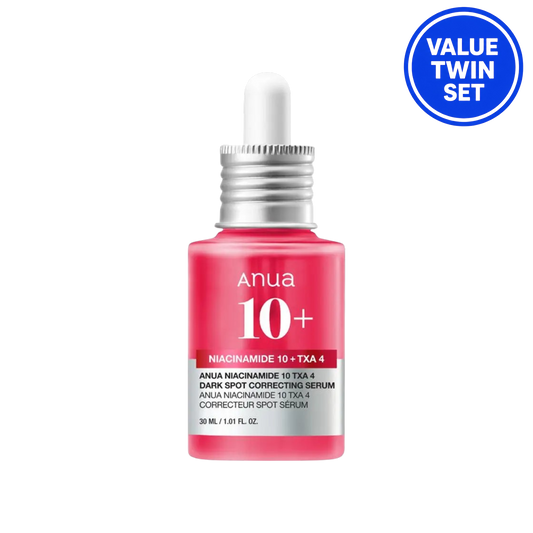 ANUA Niacinamide 10 + TXA 4 Dark Spot Correcting Serum 30ml + 30ml Twin Value Set