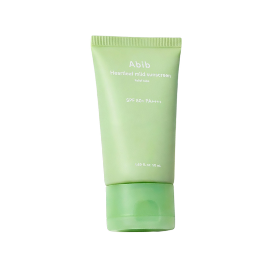 Abib Heartleaf Mild Sunscreen SPF50+ PA++++ (50ml)