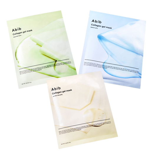 Abib Collagen Gel Mask 4 Sheets (3 Types)
