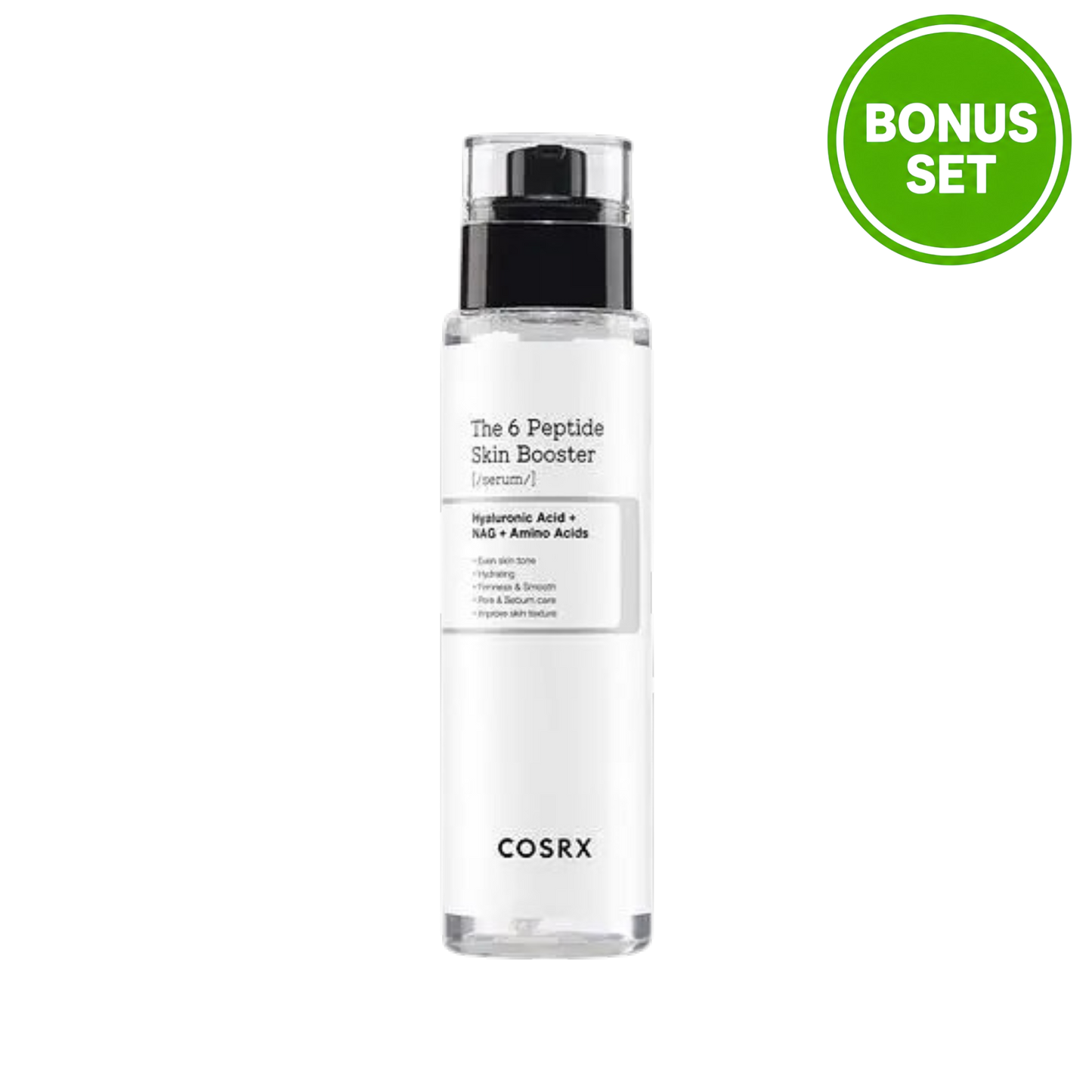 COSRX The 6 Peptide Skin Booster Serum 150ml + 30ml Bonus Set