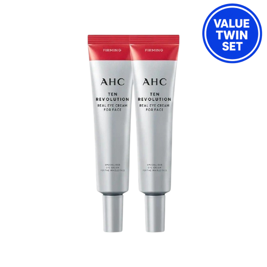 AHC Ten Revolution Real Eye Cream For Face  35ml + 35ml (Double Set)