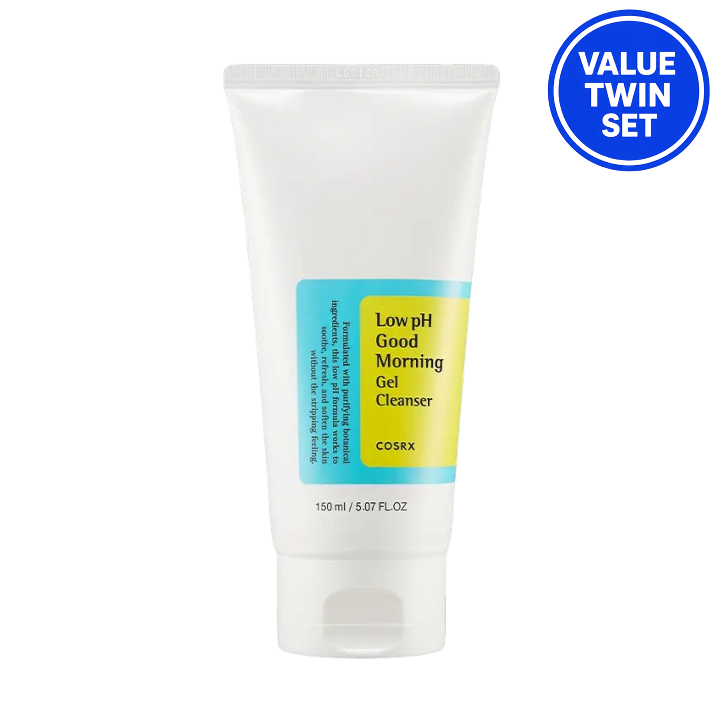 COSRX Low pH Good Morning Gel Cleanser 150ml + 150ml (Value Twin Set)