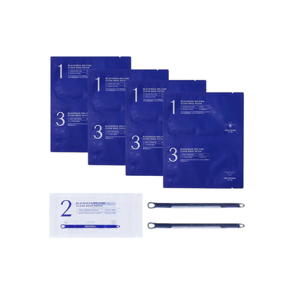 MEDIHEAL Blackhead Melting Clear Nose Patch 4-Patch Set