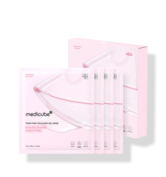 MEDICUBE PDRN Pink Collagen Gel Mask 4 Sheets