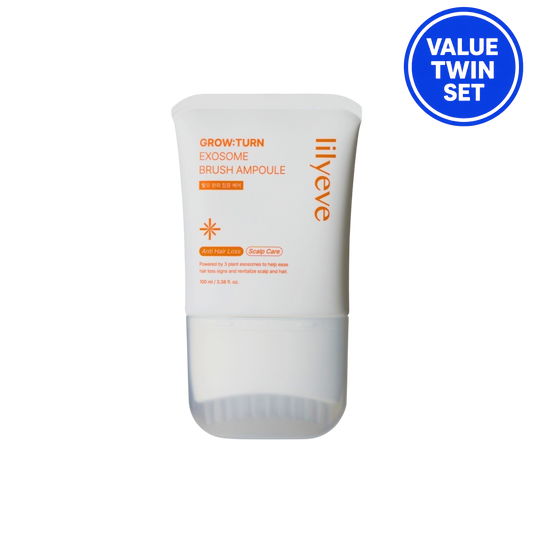 LILI EVE GrowTon Exosome Brush Ampoule 100ml + 100ml Double Set