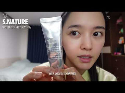 S.NATURE AQUA SQUALANE MOISTURIZING CREAM 60ml + 60ml (Twin Set)